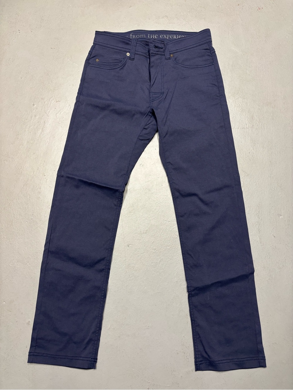 Prana Men's Navy Straight Jeans